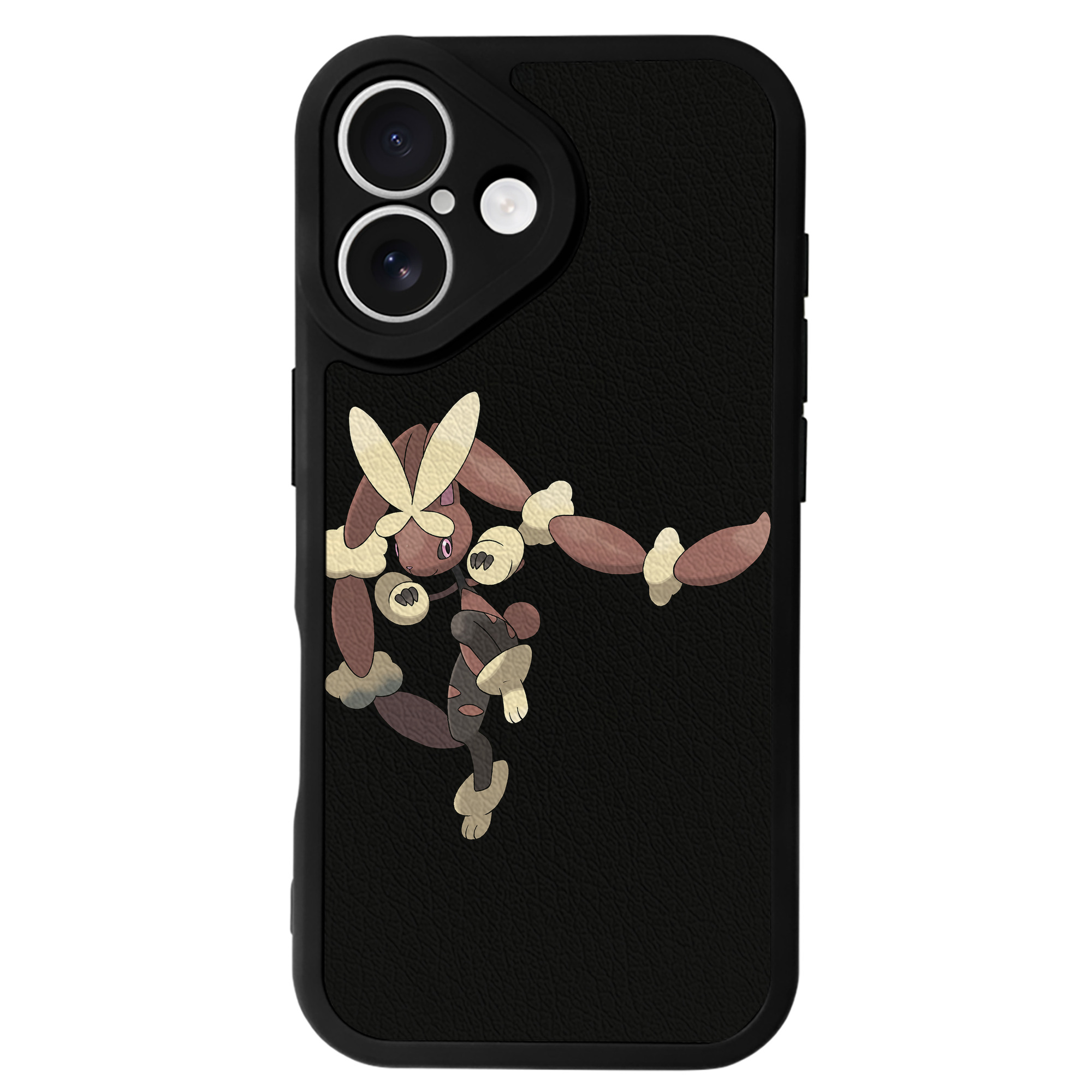 （画像用） ポケットモンスター Pokémon 【iPhone 16シリーズ対応】シリコンスマホケース（レザー調） 材質：シリコン